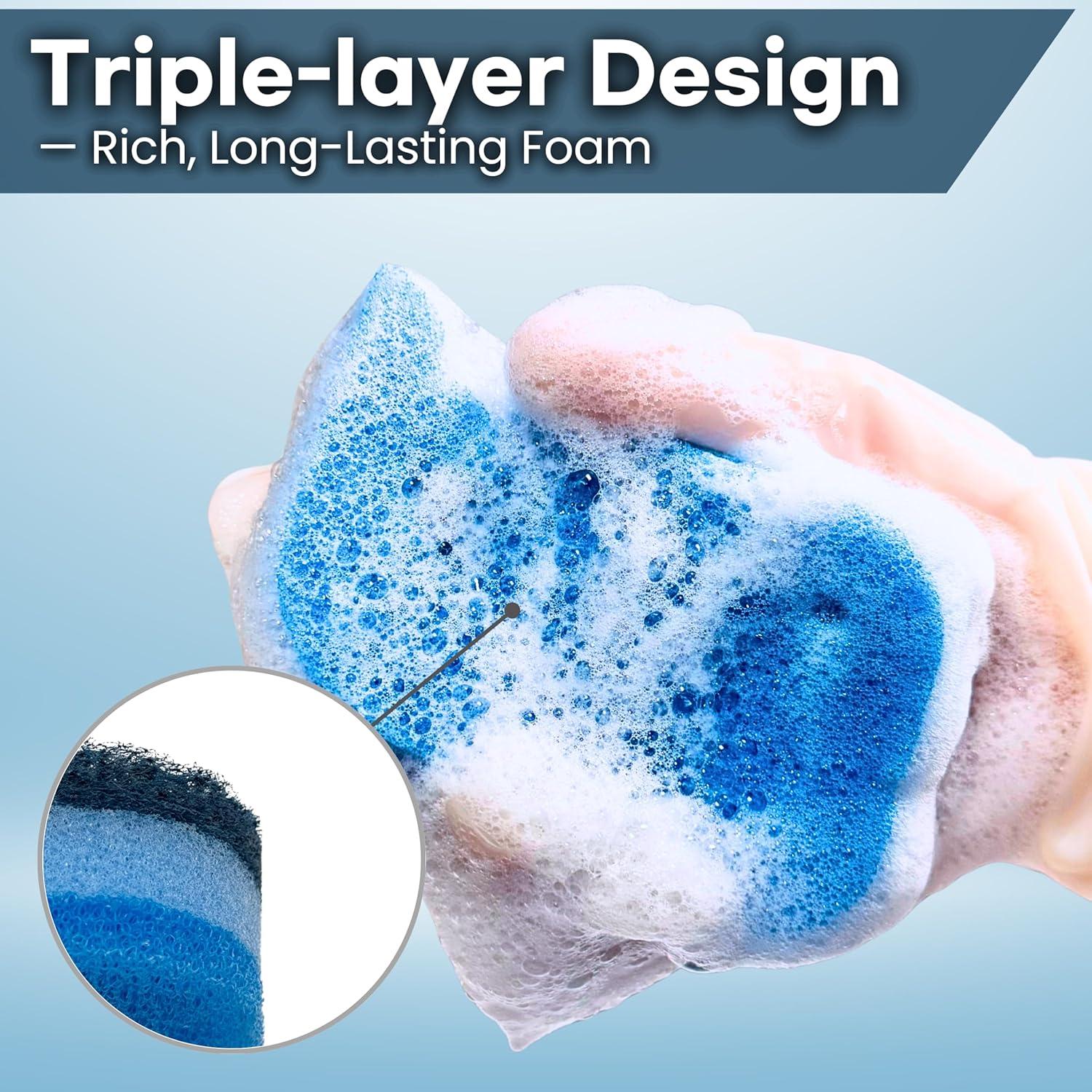 Esponjas de Cocina Multifuncionales Oh So Born - 5 Unidades