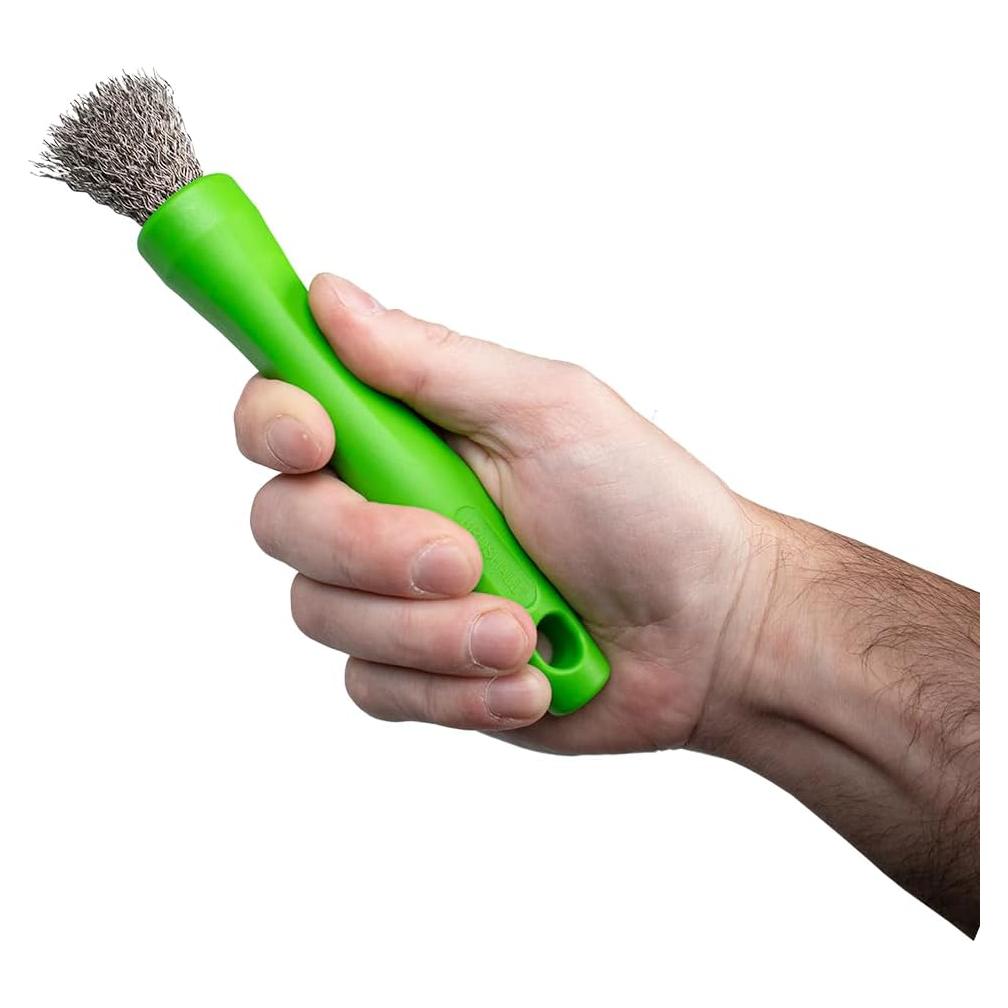 Cepillo de Mano BrushAll® Acero Inoxidable con Mango Ergonómico