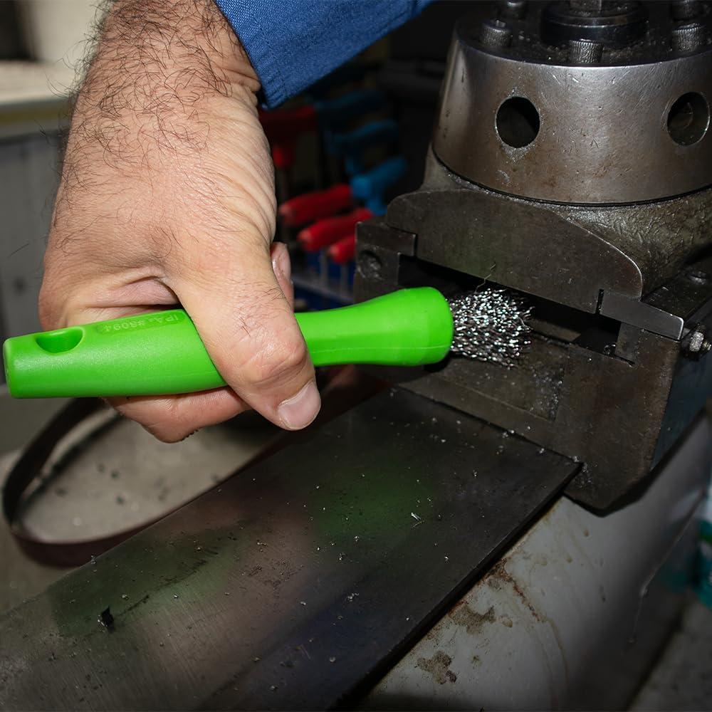 Cepillo de Mano BrushAll® Acero Inoxidable con Mango Ergonómico