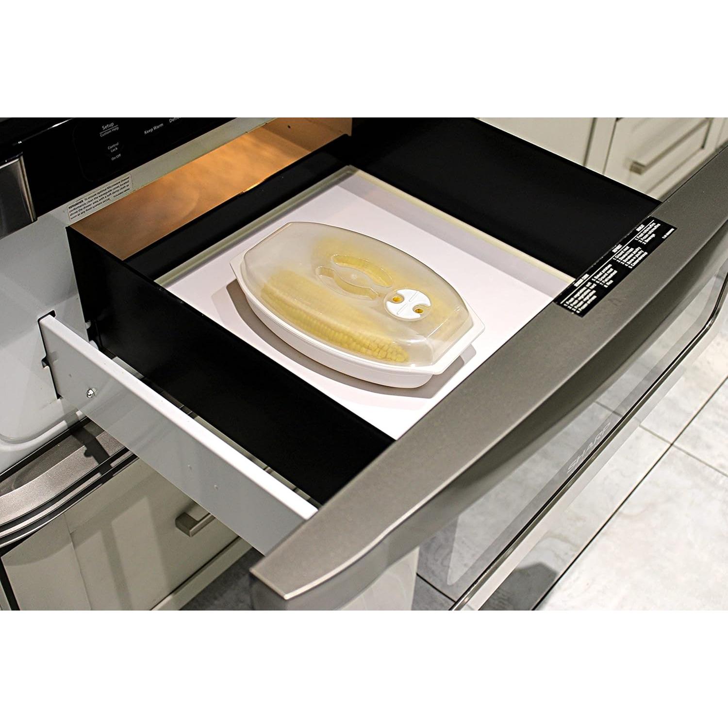 Vaporera de Maíz Dependable Industries para Microondas 2 Mazorcas