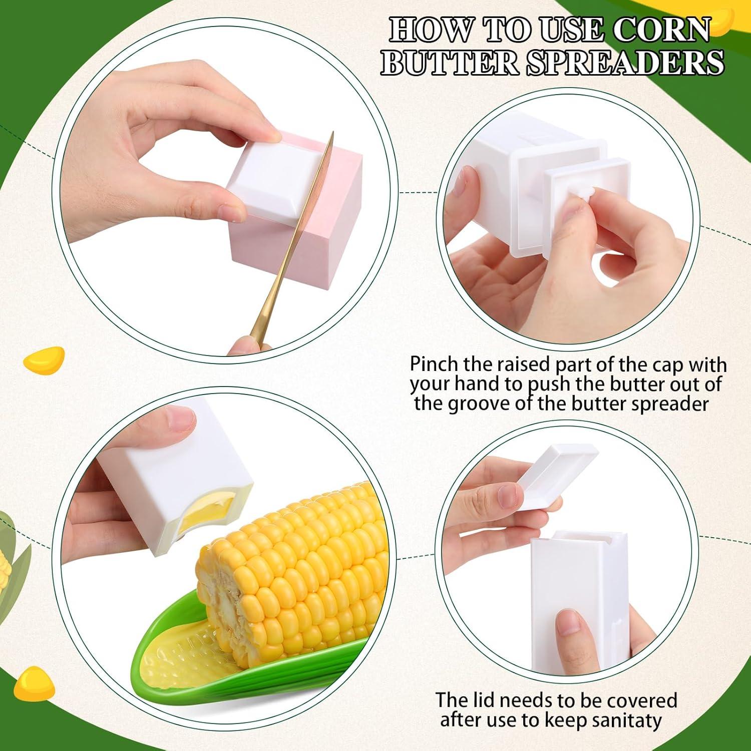 Set de 19 Piezas para Servir Maíz Teenyyou - Bandejas, Soportes y Espátula