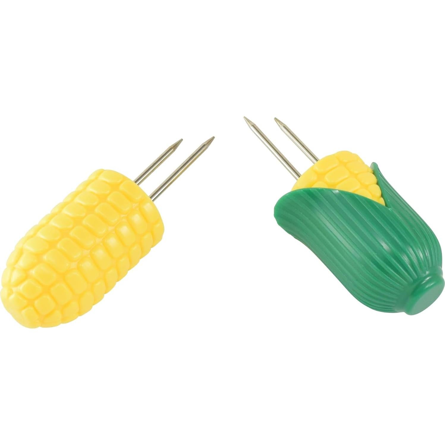 Sujetadores de Mazorcas de Maíz R&M - Acero Inoxidable, 1 Par