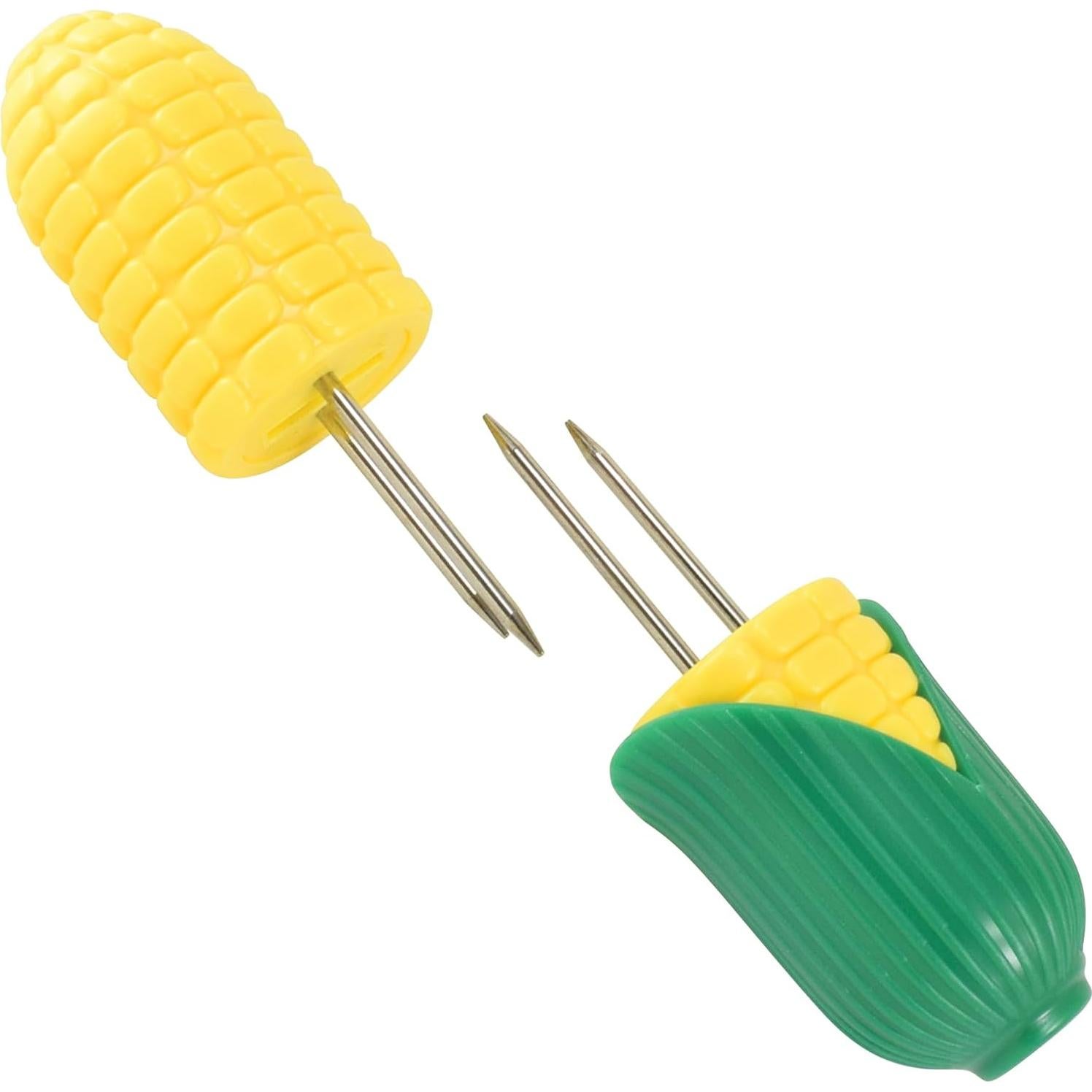 Sujetadores de Mazorcas de Maíz R&M - Acero Inoxidable, 1 Par