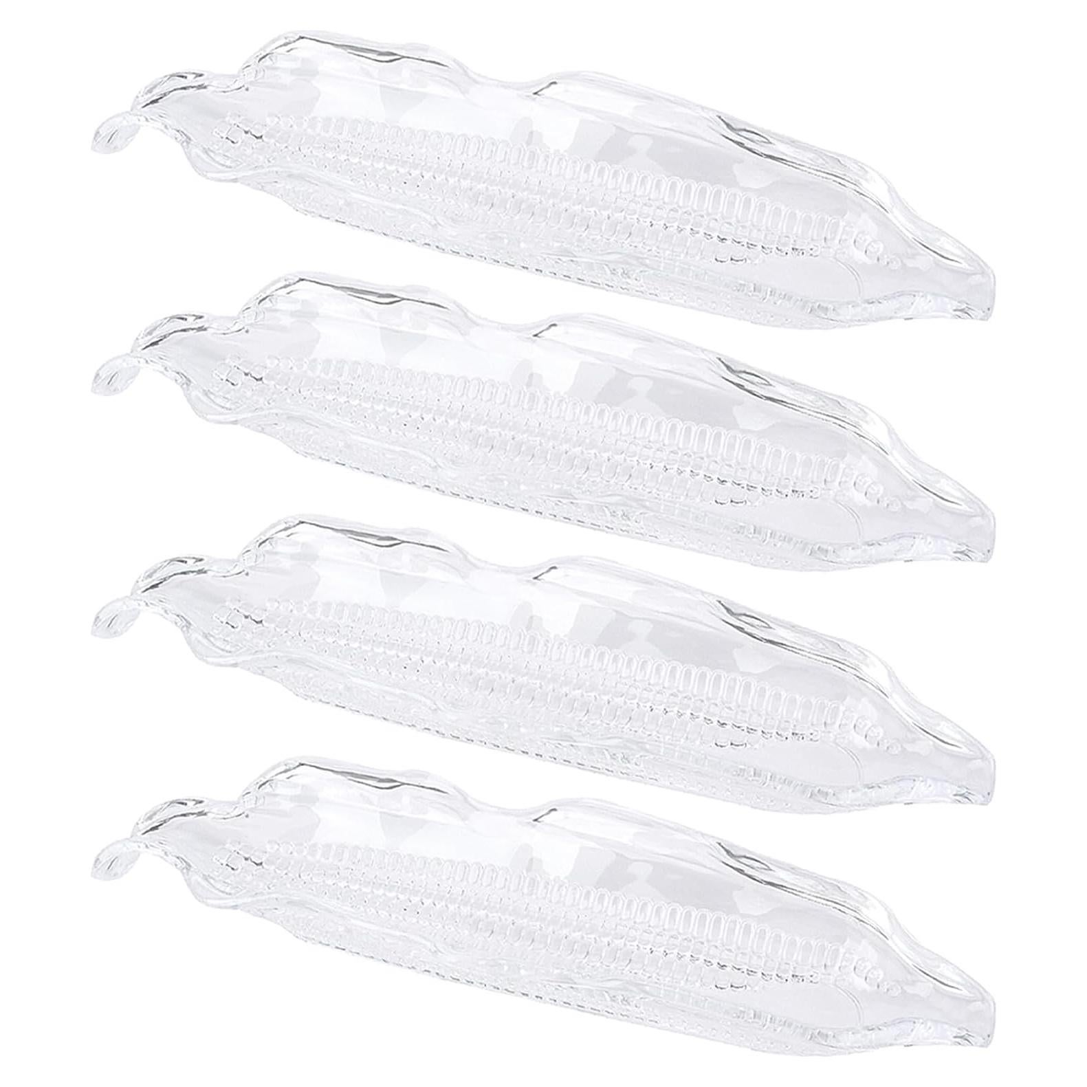 Paquete de 4 bandejas para maíz CALIDAKA 27 cm plásticos