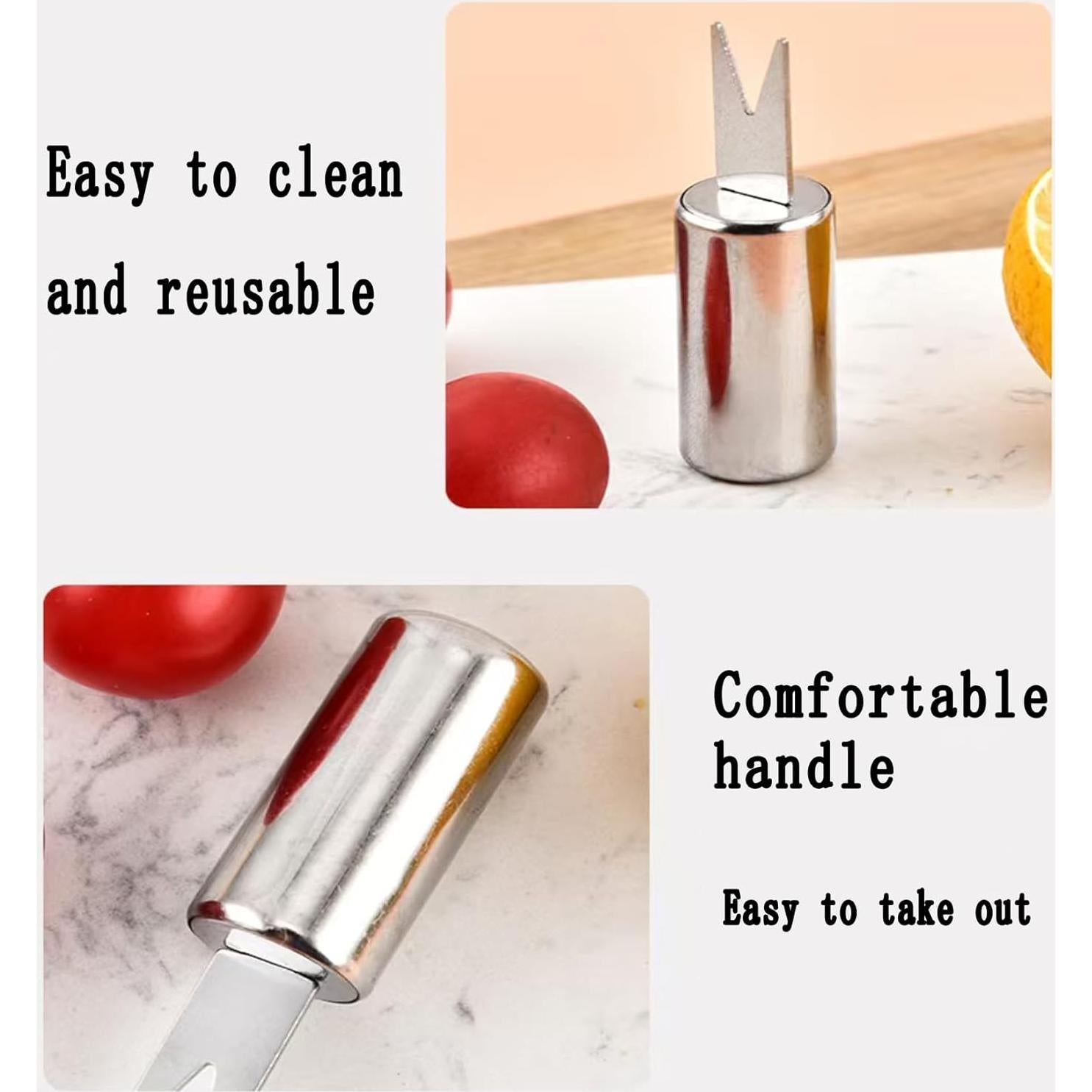 10 Sujetadores de Maíz de Acero Inoxidable Markeny