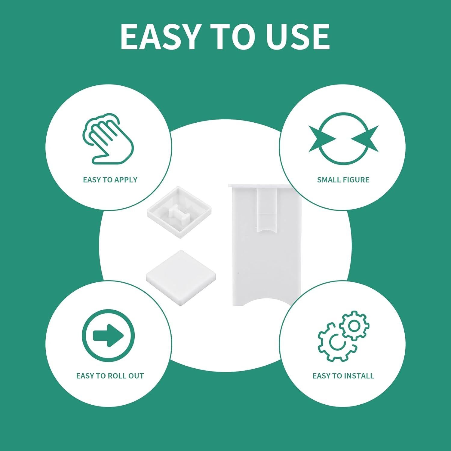 2 Espátulas de Mantequilla Plásticas con Tapa 7.7 cm YMPEKA