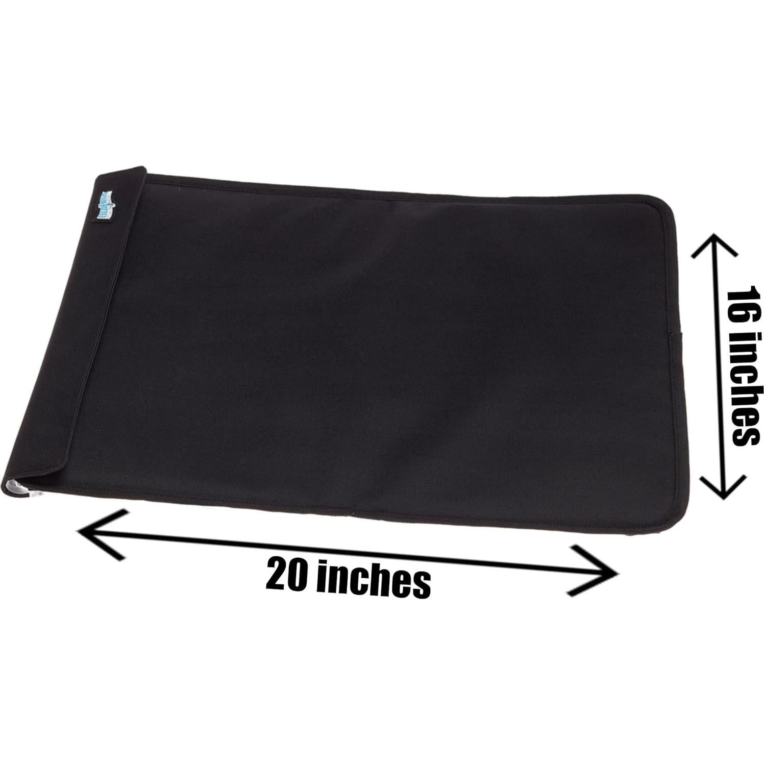 FlexiFreeze Party Mat Chiller - Alfombra Enfriadora Negra 48.3x38.1cm
