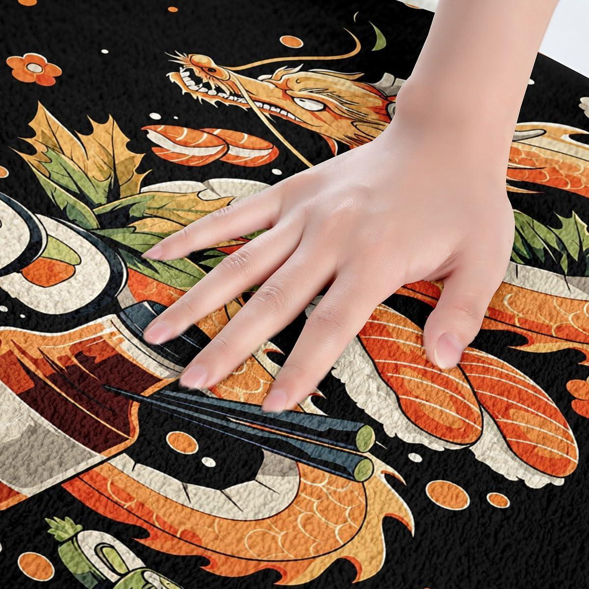 Alfombrilla de Baño Feelyou Dragón 50cm x 81cm Antideslizante