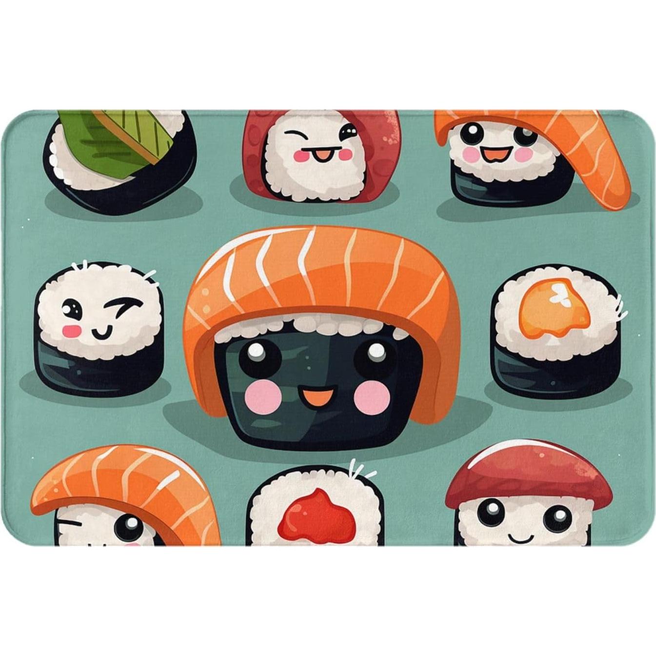 Alfombra de Entrada LKWSCGHM 60x40 cm Antideslizante Absorbente