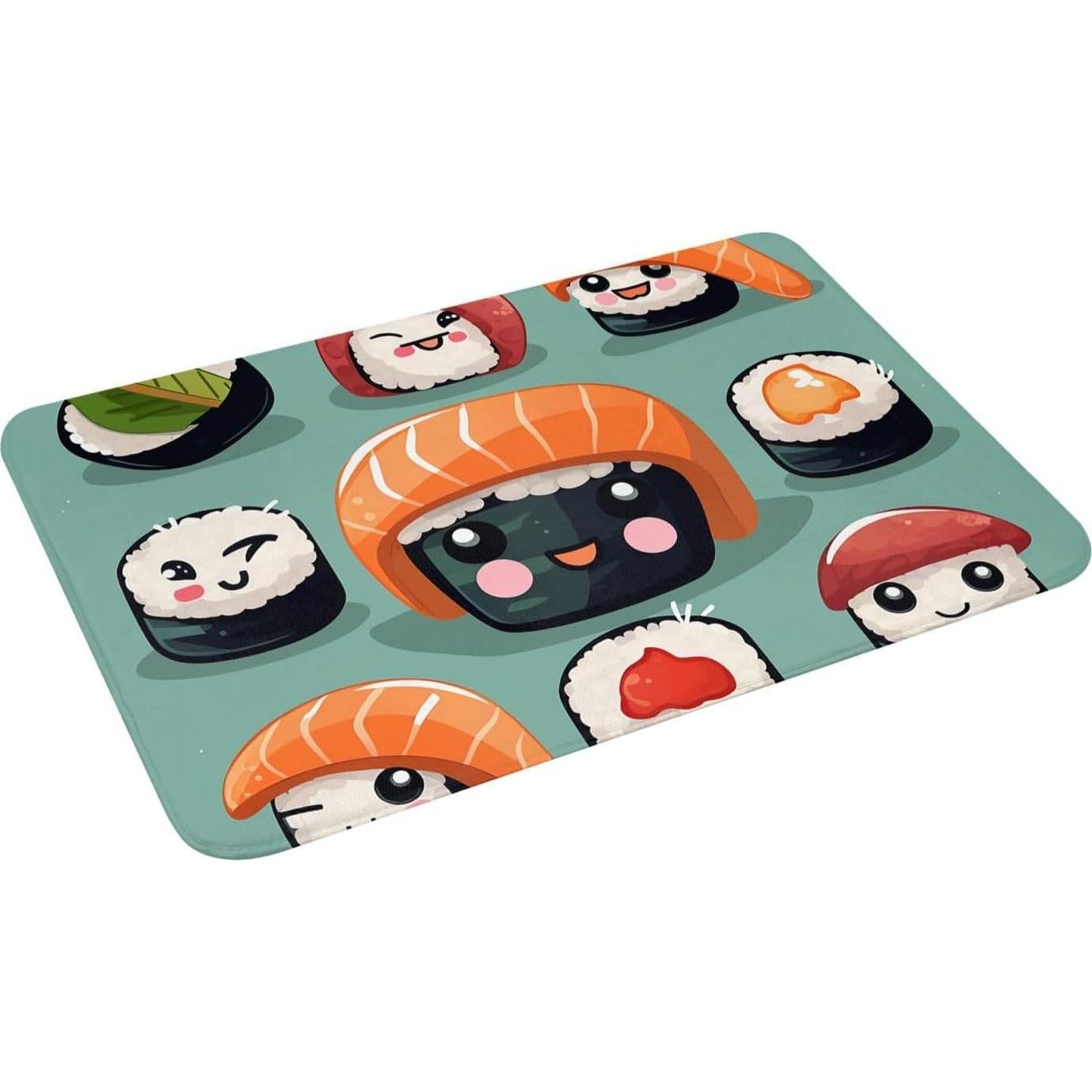 Alfombra de Entrada LKWSCGHM 60x40 cm Antideslizante Absorbente