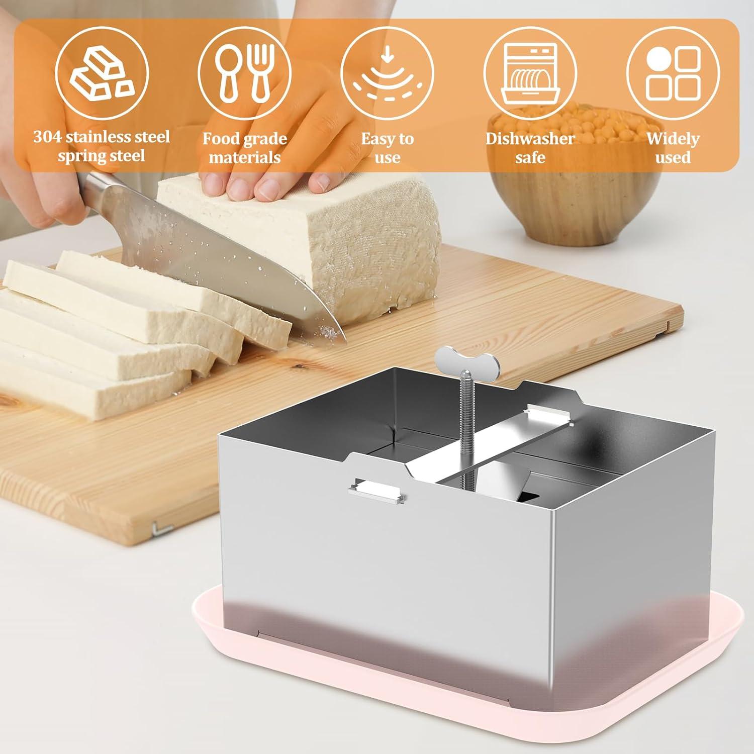 Kit de Prensa de Tofu SAEHAEYEE Acero Inoxidable 304 Grande