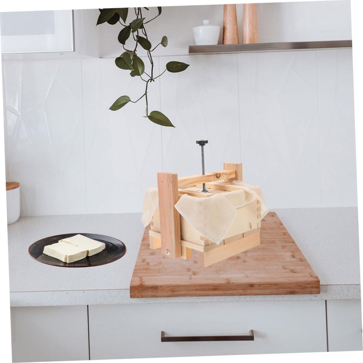 Molde de Tofu Luxshiny 20x20 cm Prensa Cuajada de Frijol