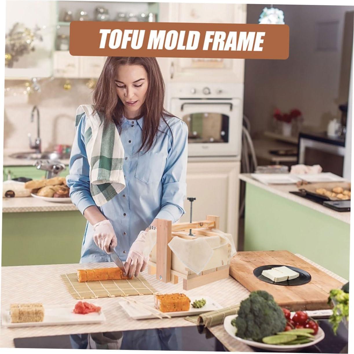 Molde de Tofu Luxshiny 20x20 cm Prensa Cuajada de Frijol