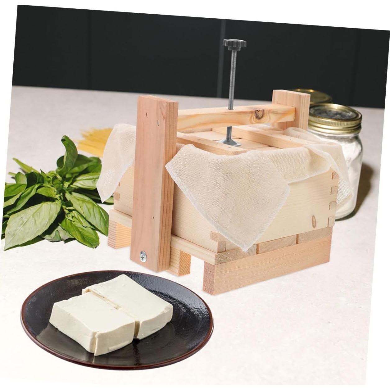 Molde de Tofu Luxshiny 20x20 cm Prensa Cuajada de Frijol