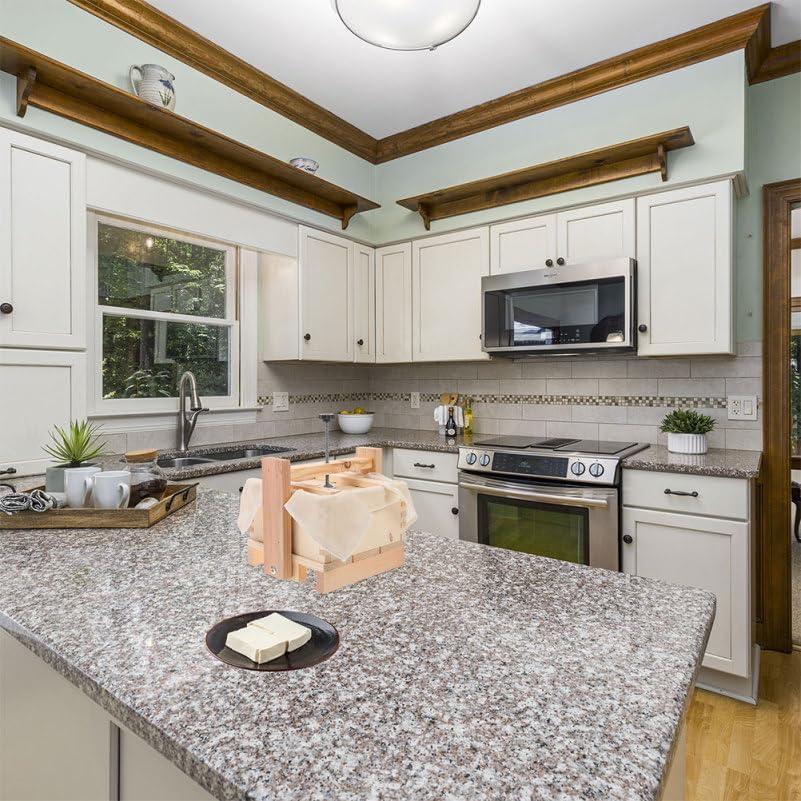 Molde de Tofu de Madera PRETYZOOM 20x20x16 cm