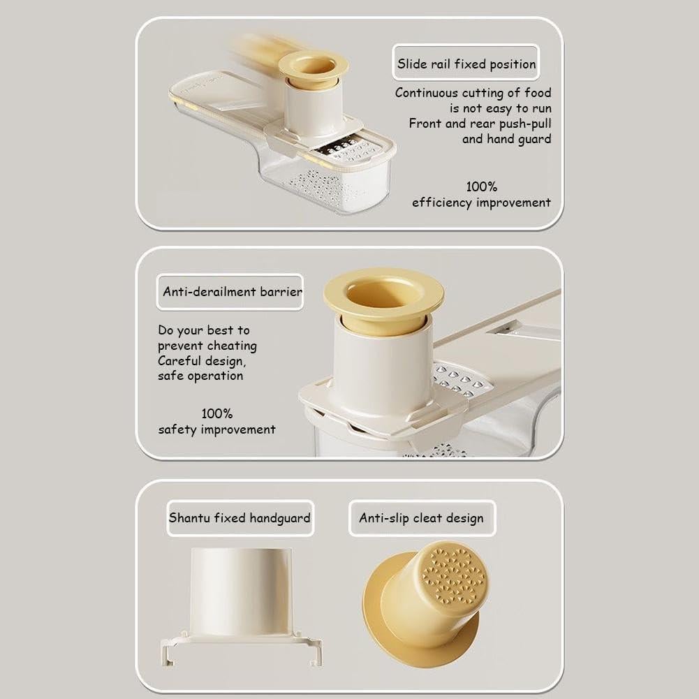 Mini Cortador de Ajo Prndkhn 22.1x8.1 cm Verde