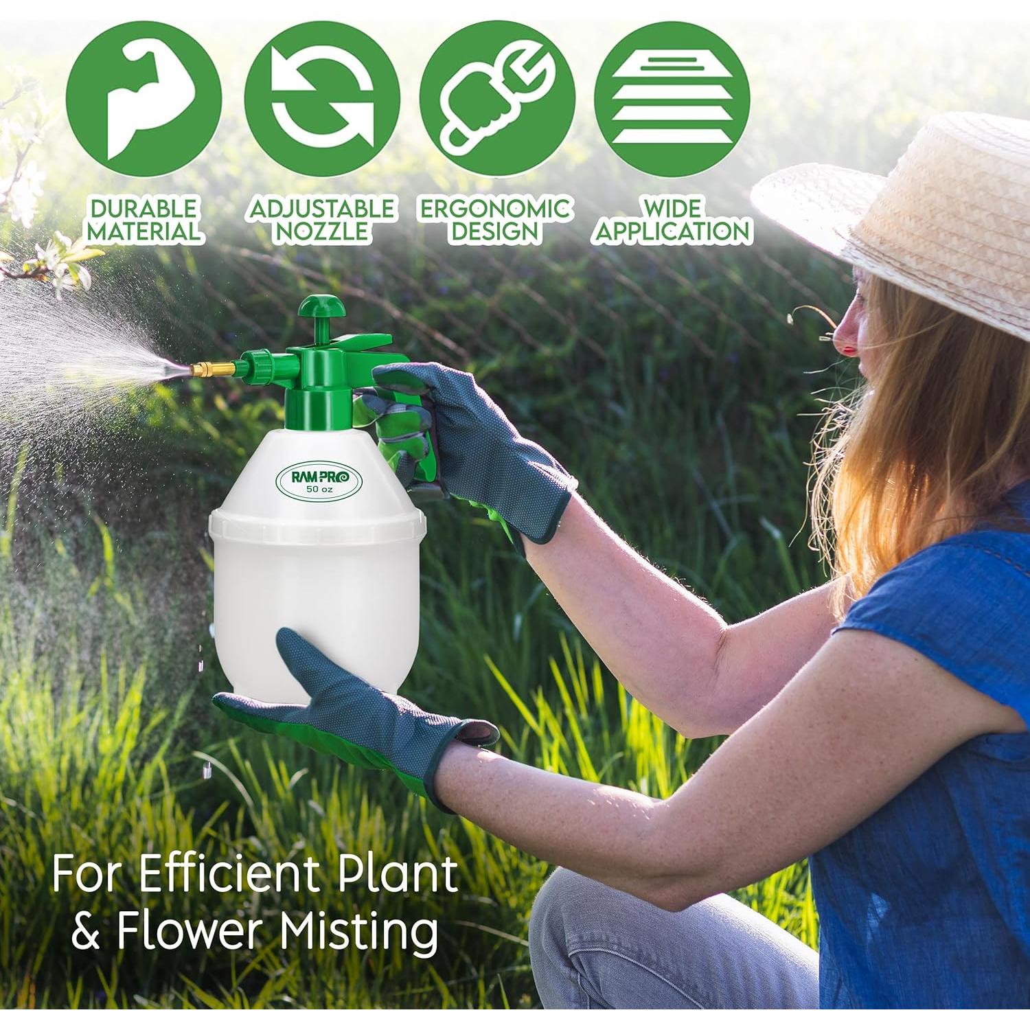 Pulverizador de Jardín RamPro 1.5L con Boquilla Ajustable