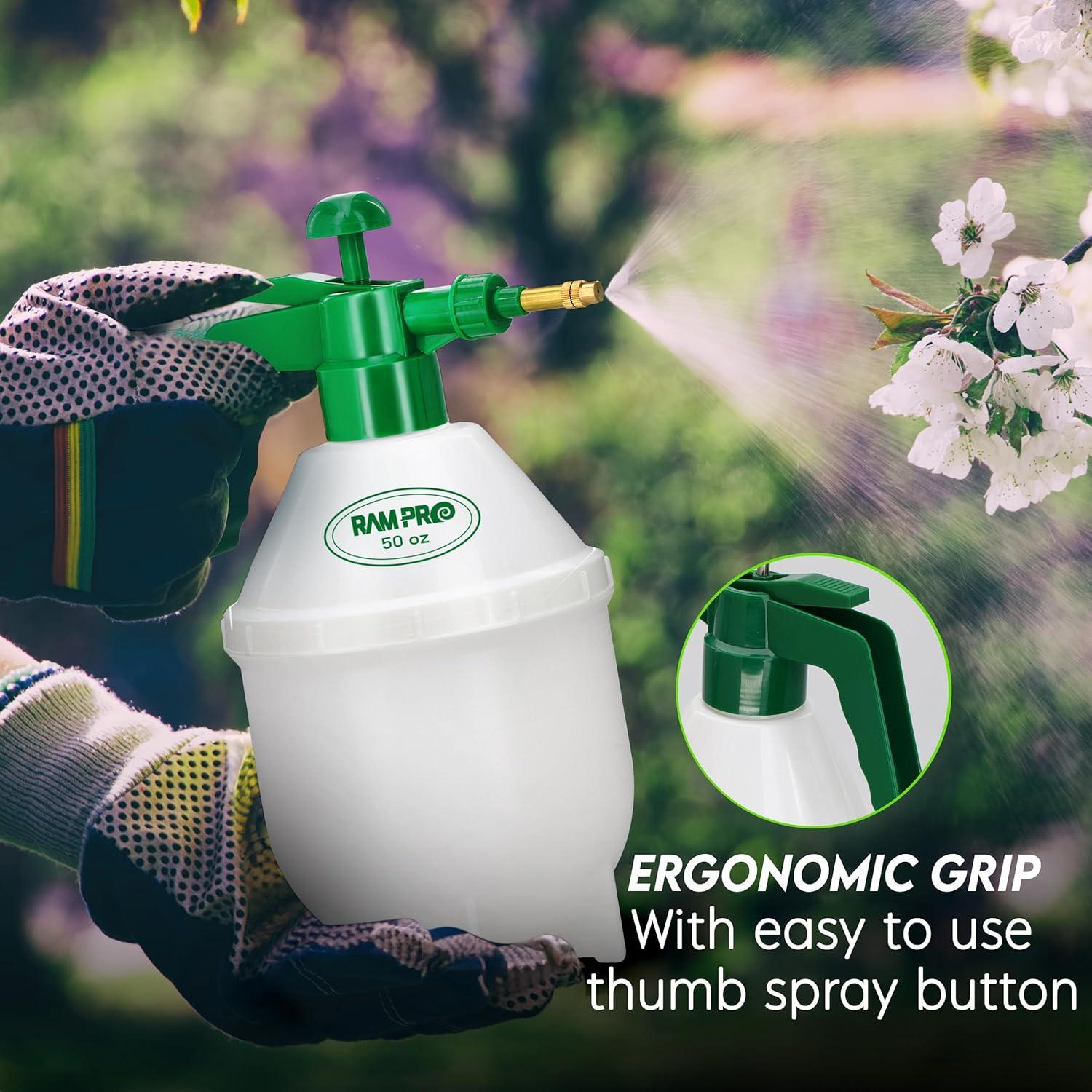 Pulverizador de Jardín RamPro 1.5L con Boquilla Ajustable