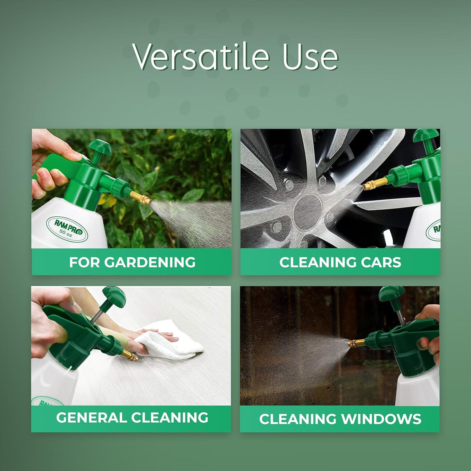 Pulverizador de Jardín RamPro 1.5L con Boquilla Ajustable