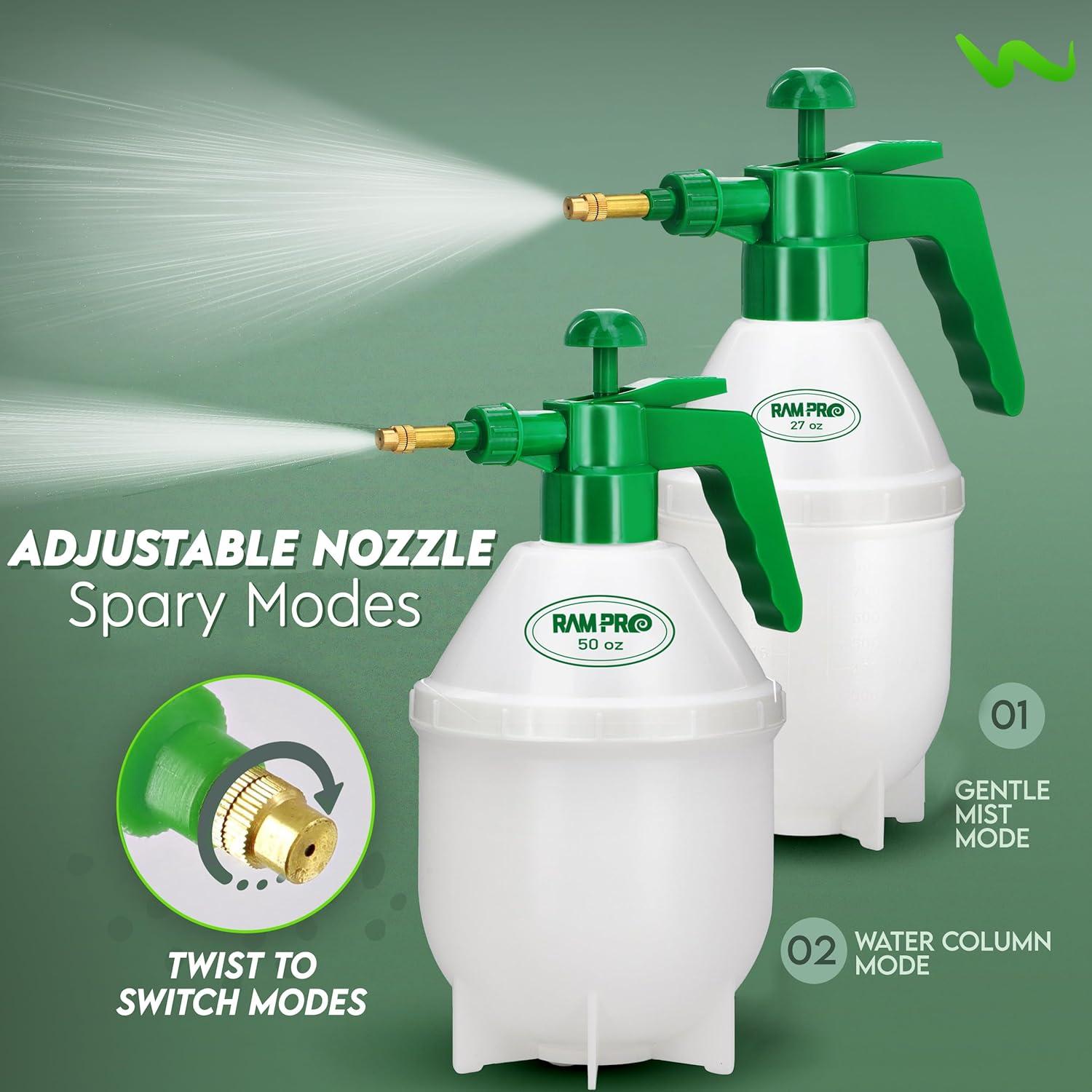 Pulverizador de Jardín RamPro 1.5L con Boquilla Ajustable