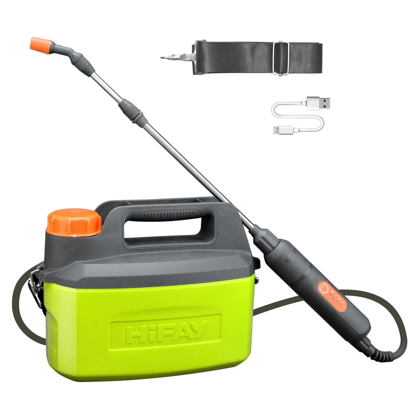 Pulverizador Eléctrico HIFAY ES4-PRO 4L Batería 4000mAh Verde