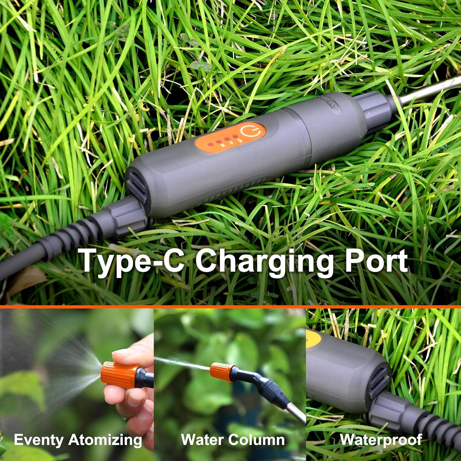 Pulverizador Eléctrico HIFAY ES4-PRO 4L Batería 4000mAh Verde