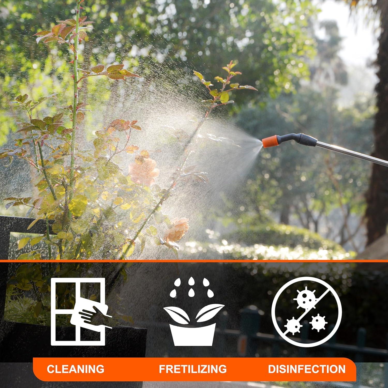 Pulverizador Eléctrico HIFAY ES4-PRO 4L Batería 4000mAh Verde