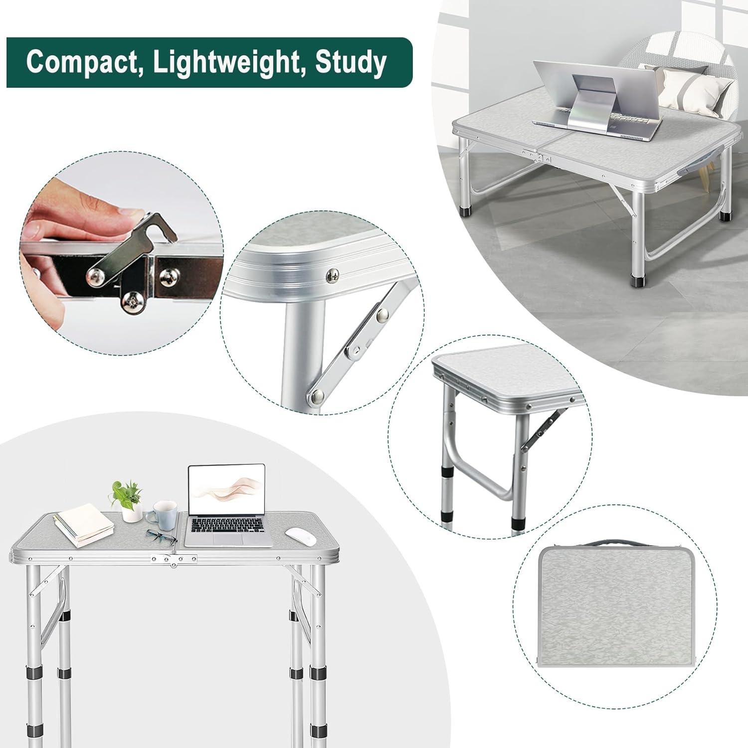 Mesa Plegable RedSwing 61x40cm 3 Alturas Ajustables