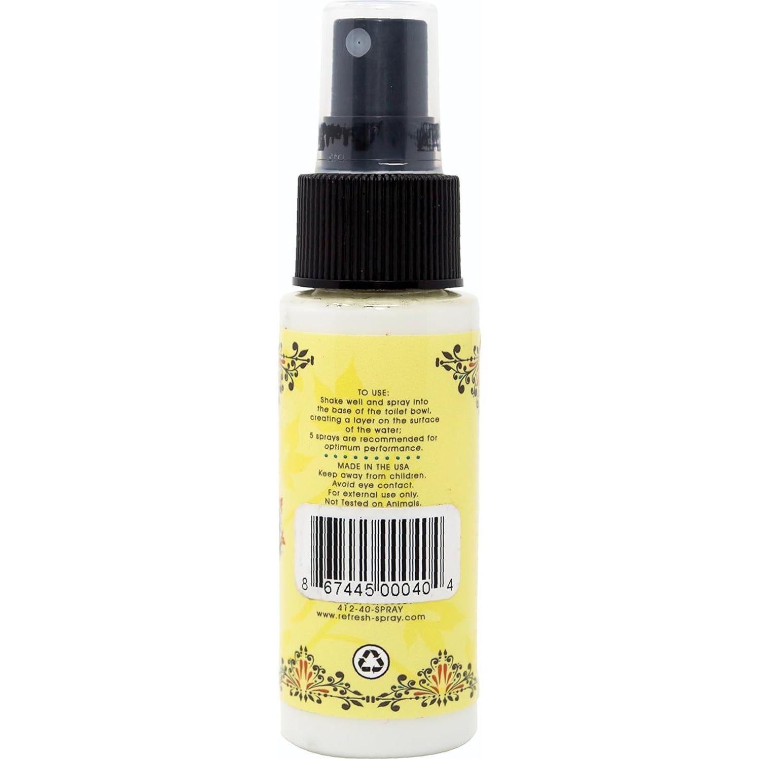 Spray para Inodoro Refresh Cítrico Fresco 60 ml Ecológico