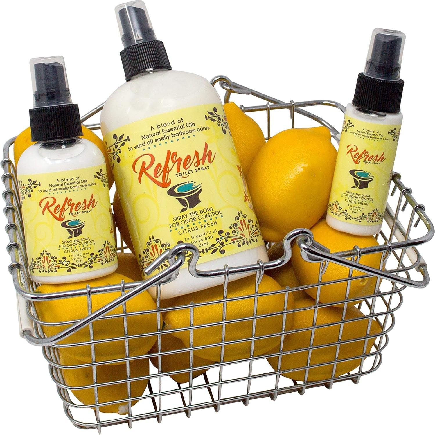 Spray para Inodoro Refresh Cítrico Fresco 60 ml Ecológico