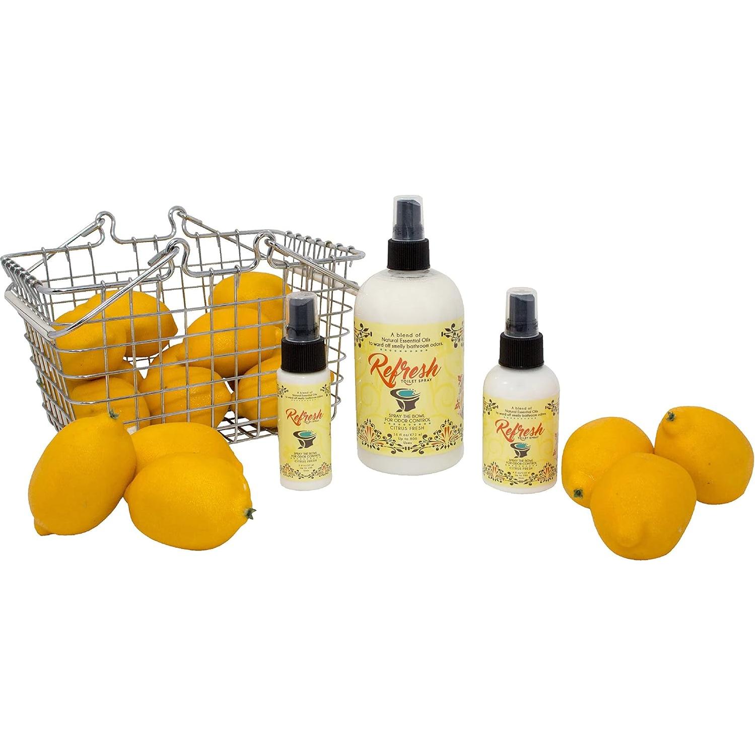 Spray para Inodoro Refresh Cítrico Fresco 60 ml Ecológico