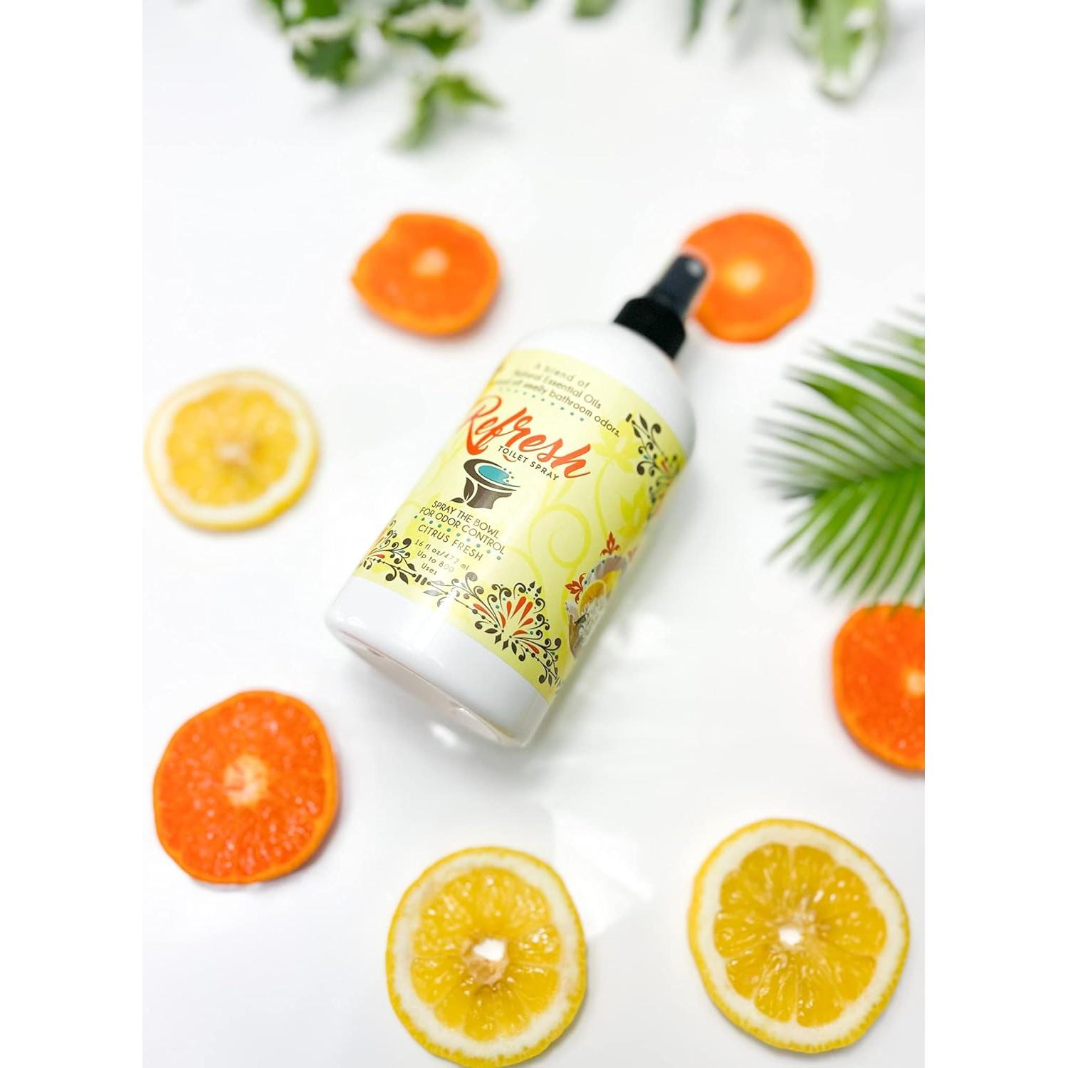 Spray para Inodoro Refresh Cítrico Fresco 60 ml Ecológico