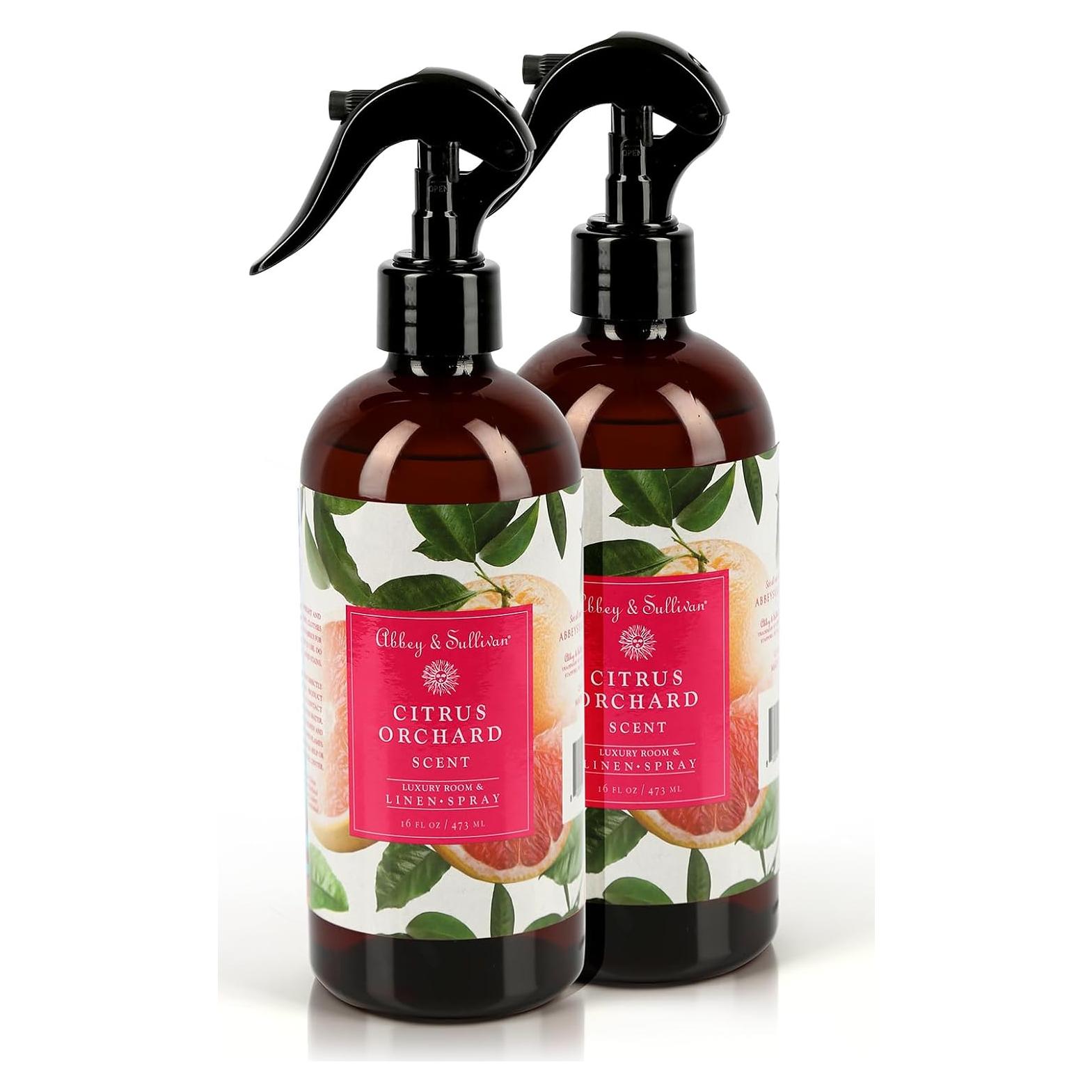 Spray de Lino Abbey & Sullivan, Huerto de Cítricos, 2 Pack 16 oz