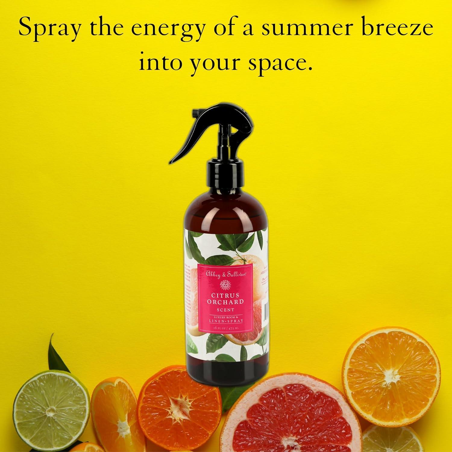 Spray de Lino Abbey & Sullivan, Huerto de Cítricos, 2 Pack 16 oz