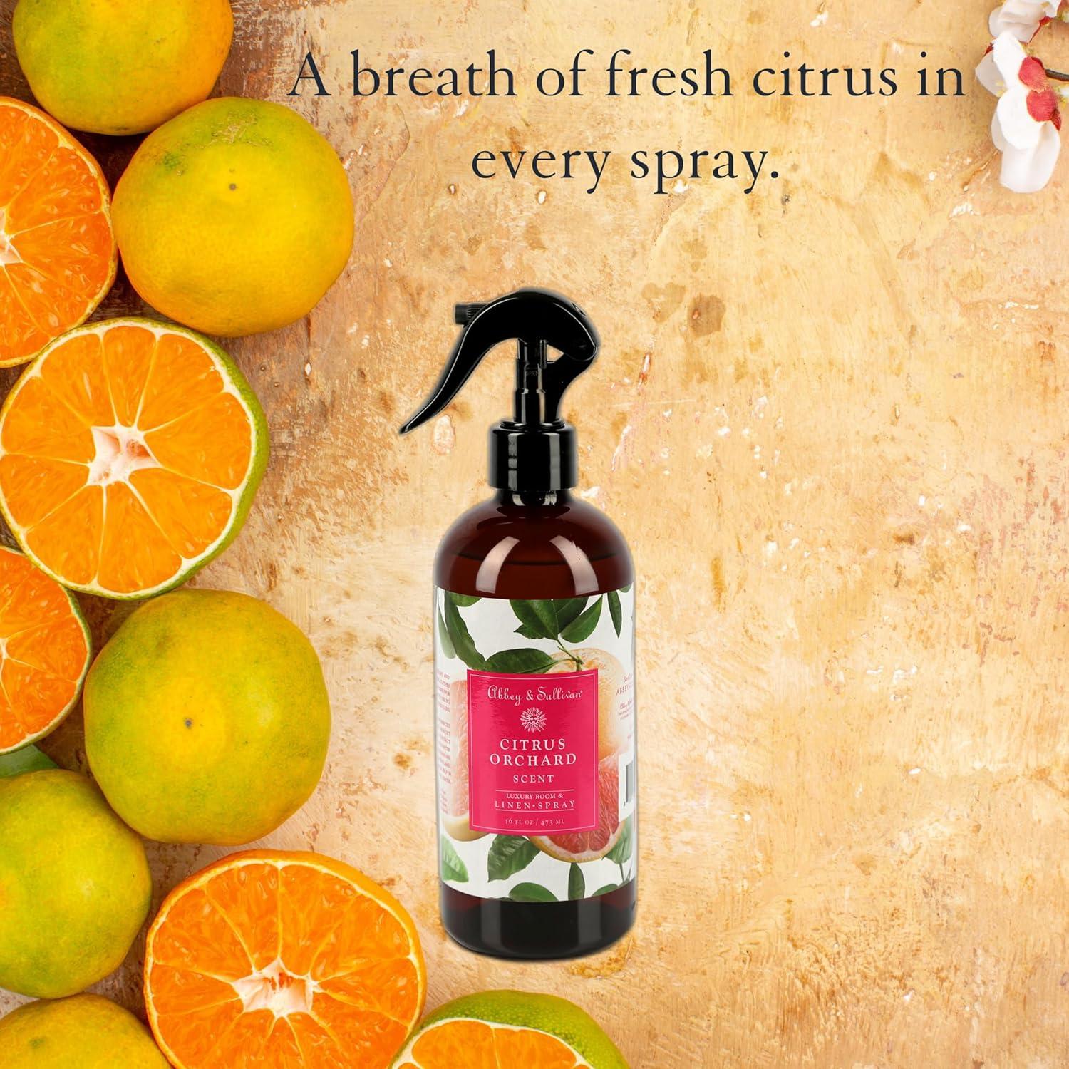 Spray de Lino Abbey & Sullivan, Huerto de Cítricos, 2 Pack 16 oz