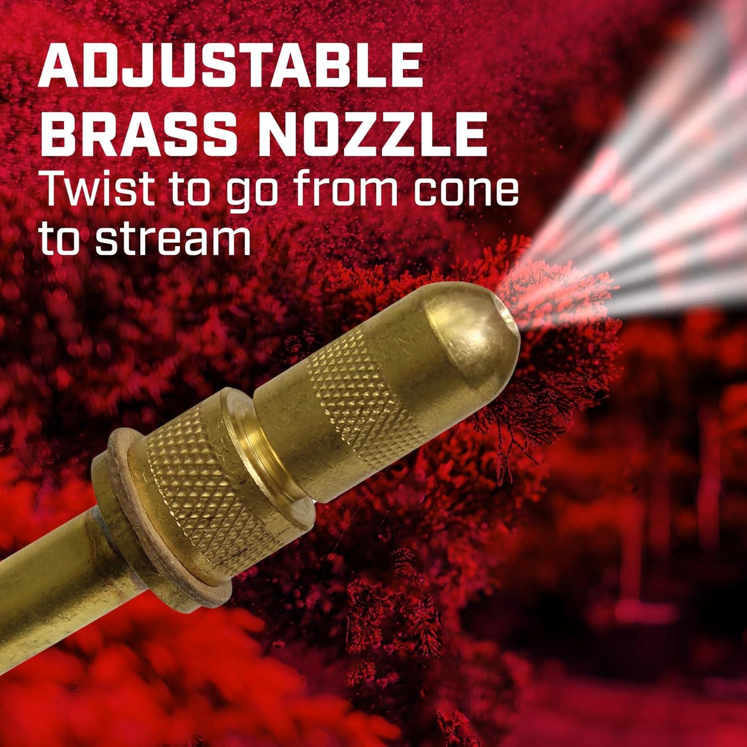 Pulverizador Chapin 1244 de 7.57L Tri-Poxy Rojo Profesional