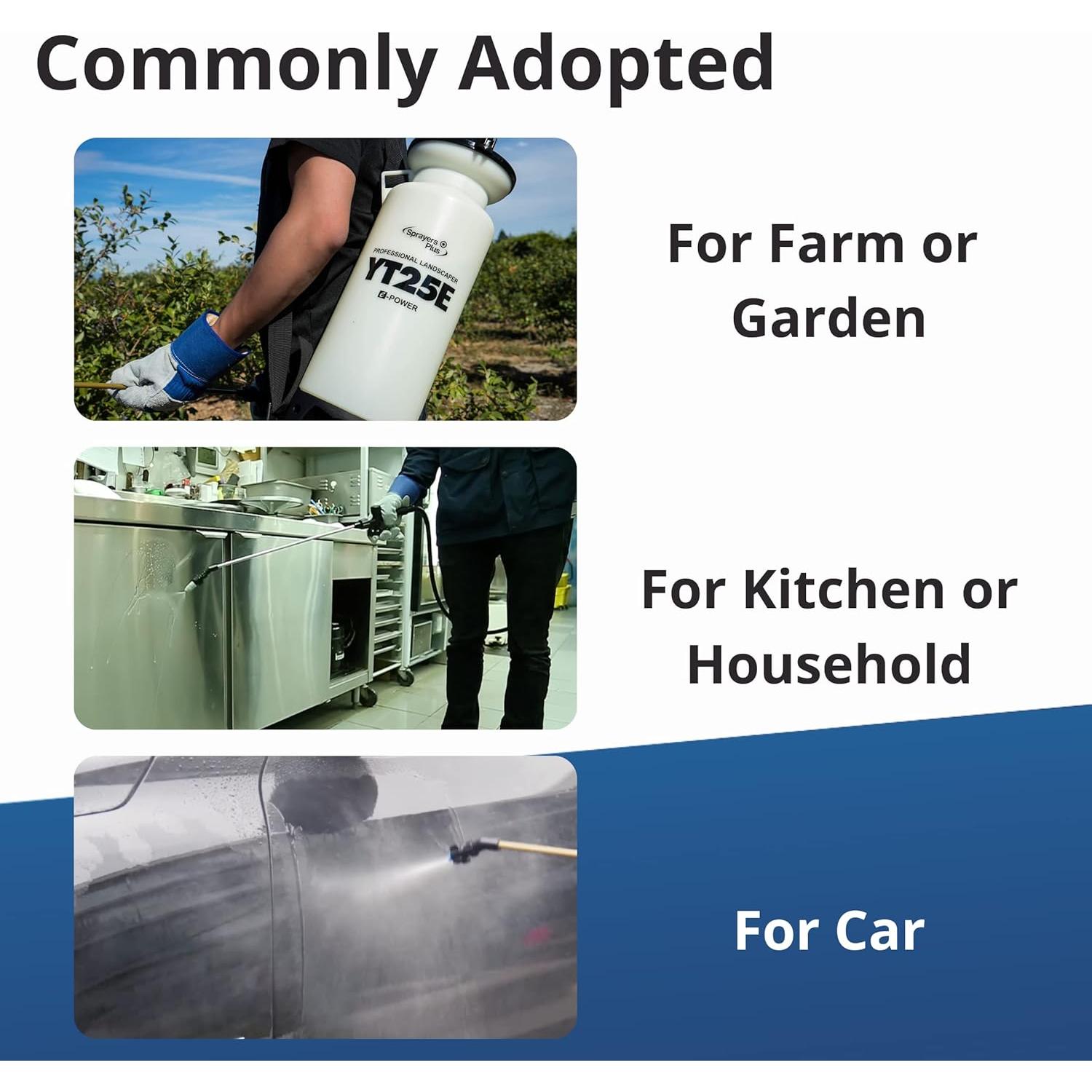 Pulverizador a Batería Sprayers Plus YT25E 7.57L 12V Litio-ion