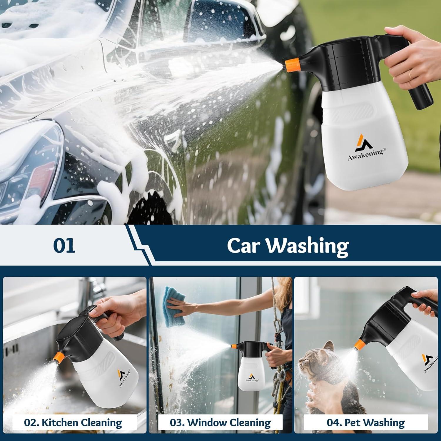 Pulverizador de Espuma Eléctrico DESPERTAR AW-03W 2L Inalámbrico