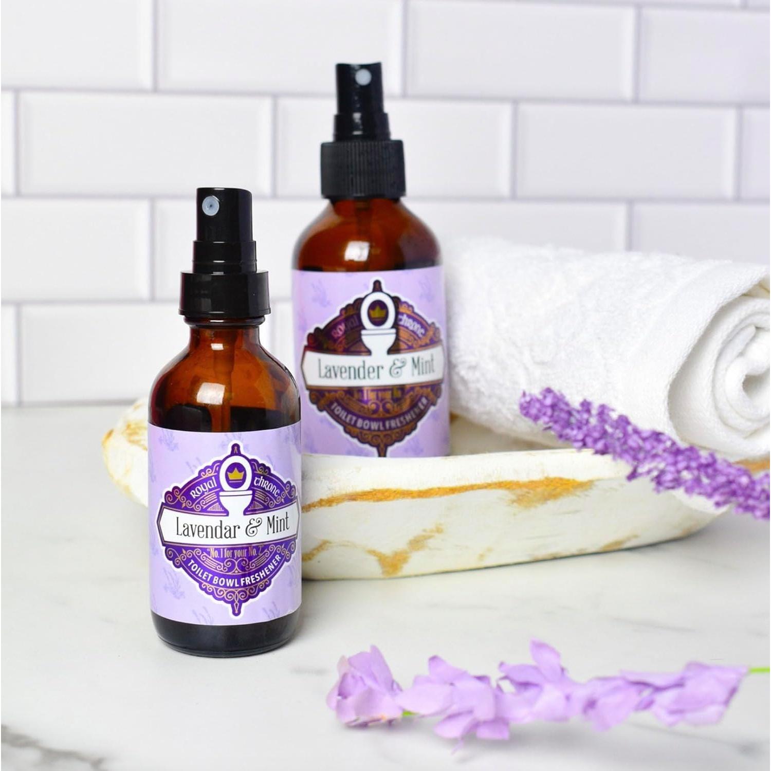 Spray para Inodoro Bourbon Royalty Cedro y Cítricos 2x118ml