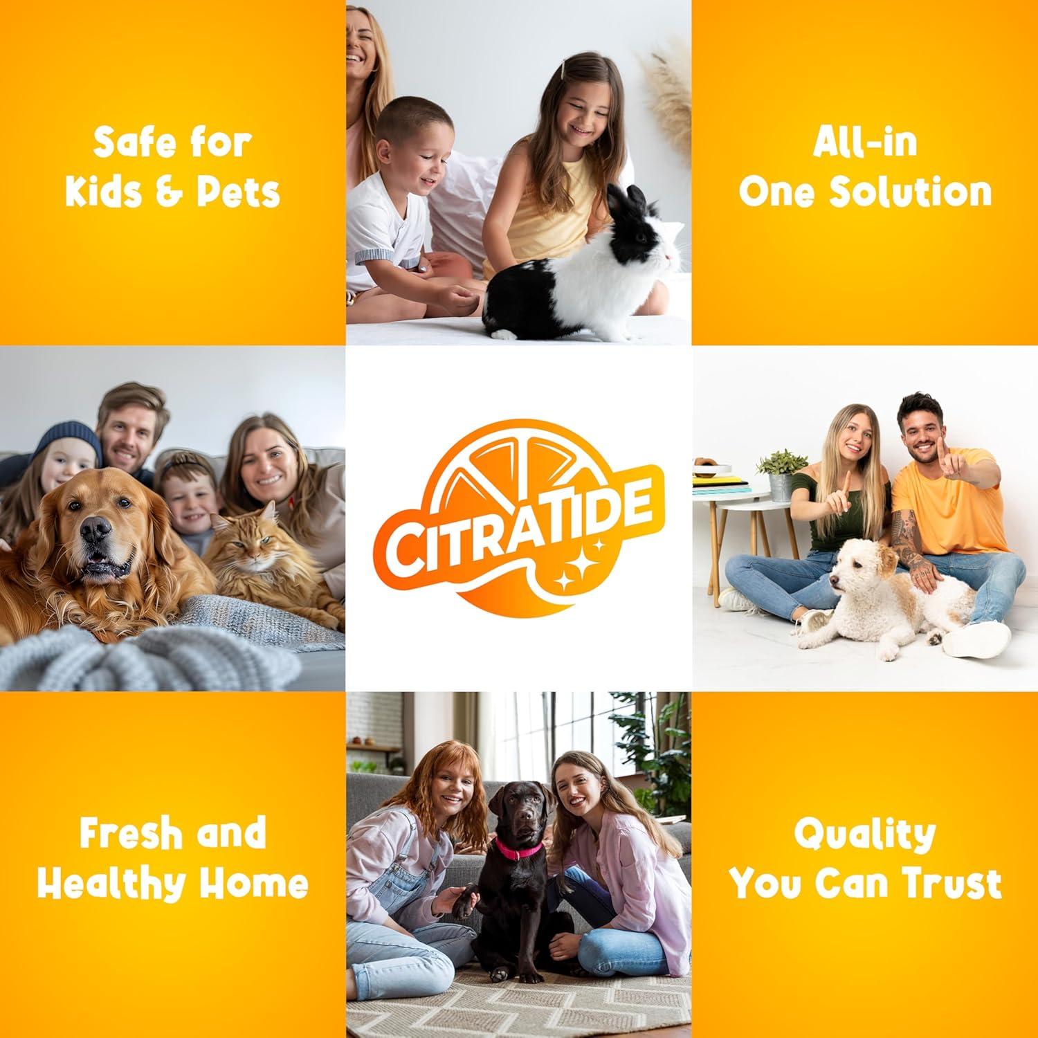 Removedor de Manchas y Olores para Mascotas Citrus 946ml