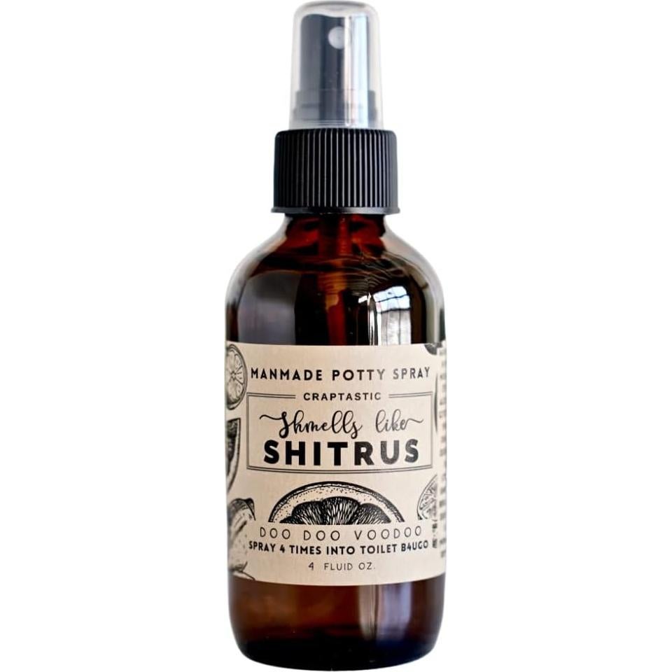 Spray de Inodoro Cítricos 120ml - Regalo Divertido para Hombres