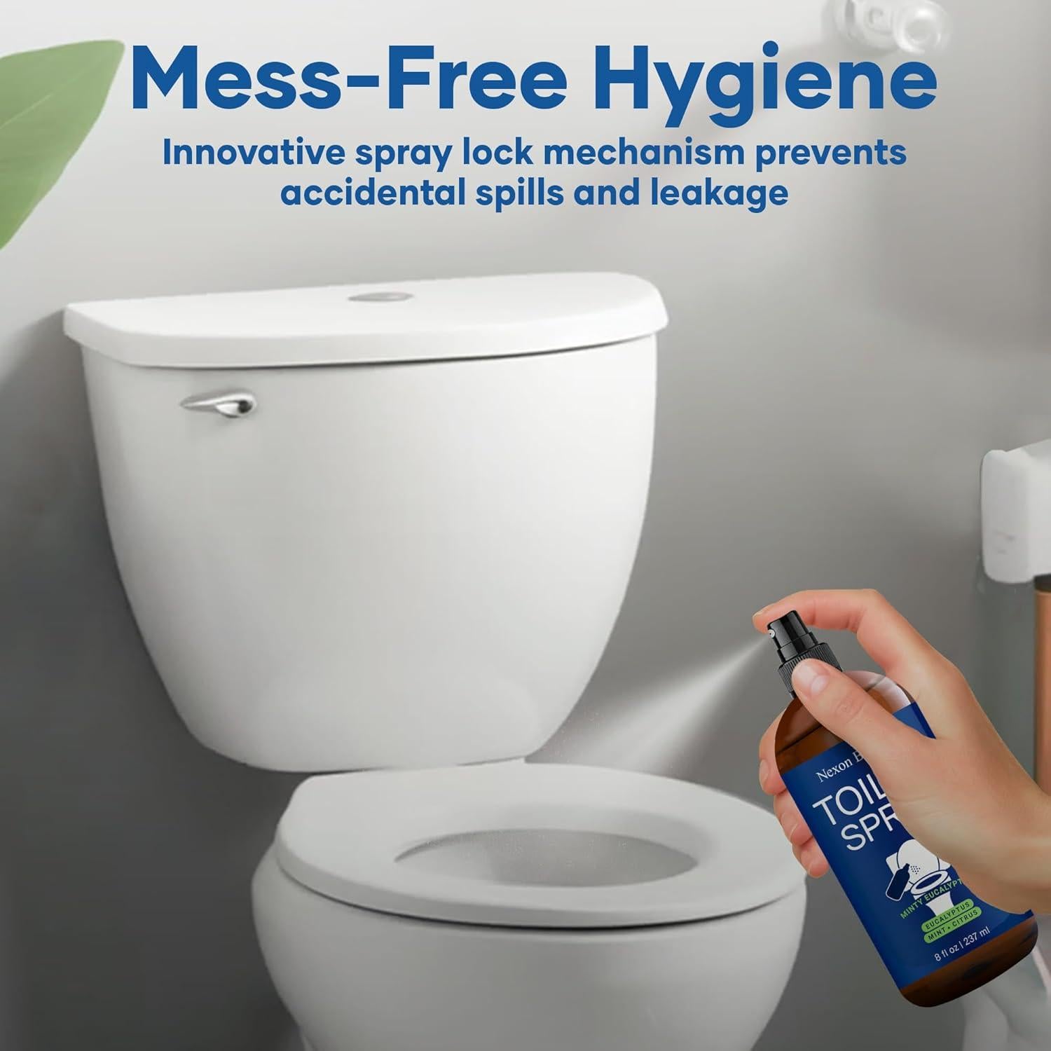 Spray Ambientador de Inodoro Eucalipto Mentolado 236 ml - Nexon Botanics