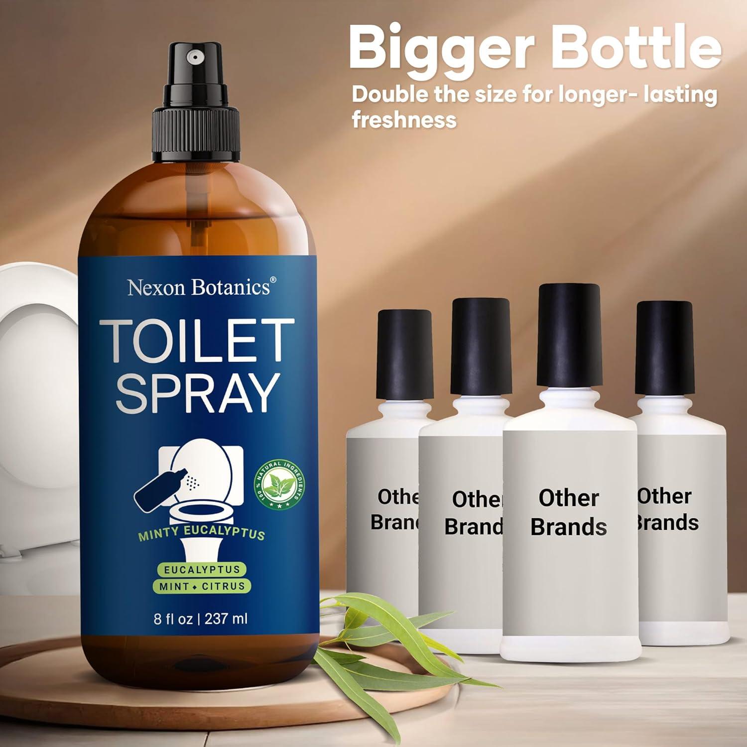 Spray Ambientador de Inodoro Eucalipto Mentolado 236 ml - Nexon Botanics