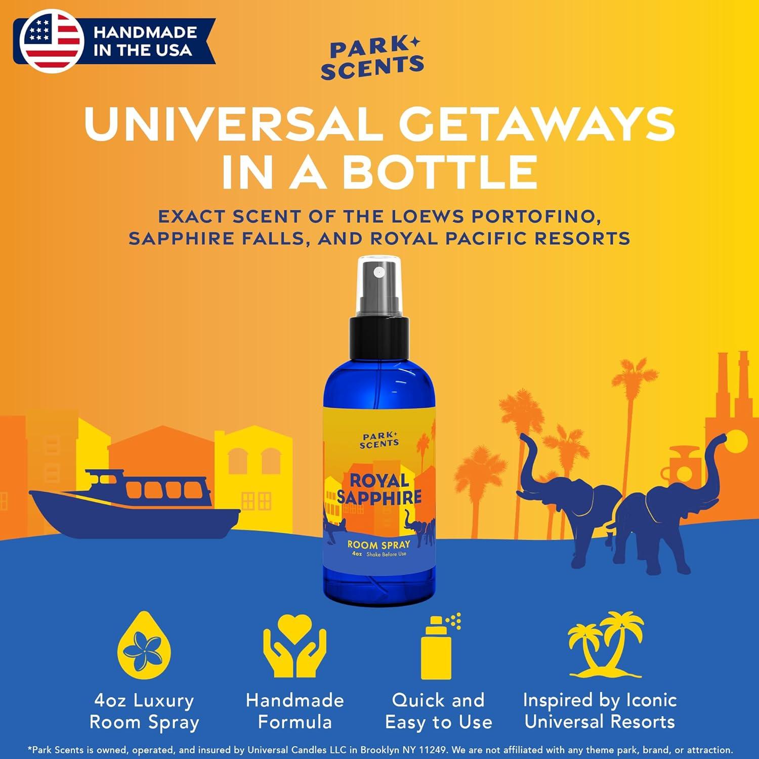 Spray Ambientador Zafiro Real 113ml - Jazmín Cítrico Ámbar Ylang Ylang