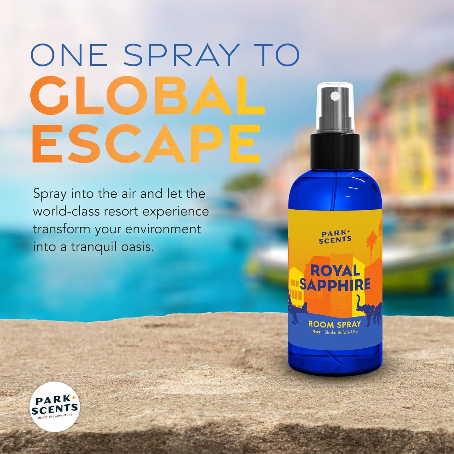 Spray Ambientador Zafiro Real 113ml - Jazmín Cítrico Ámbar Ylang Ylang