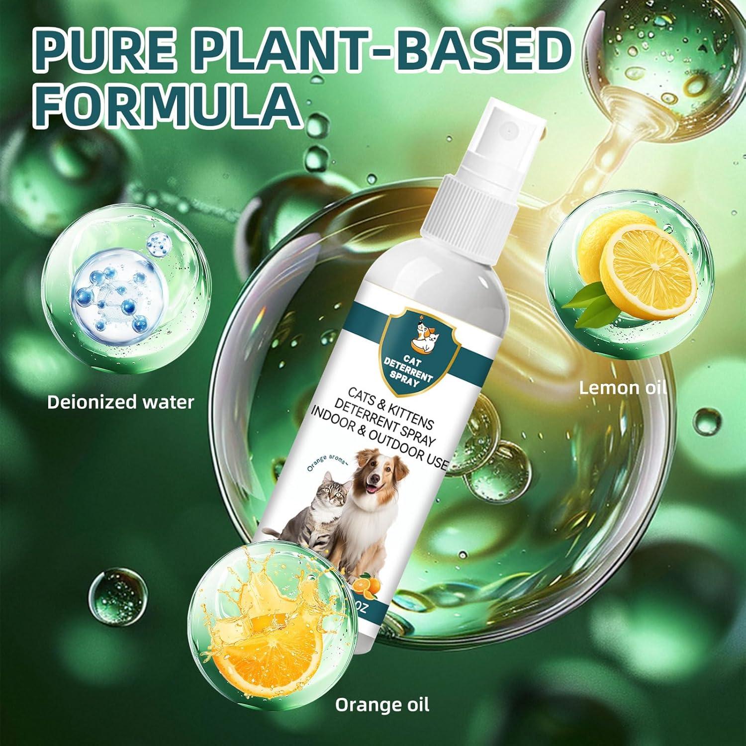 Spray Repelente para Gatos Genérico 200ML - Natural y Seguro