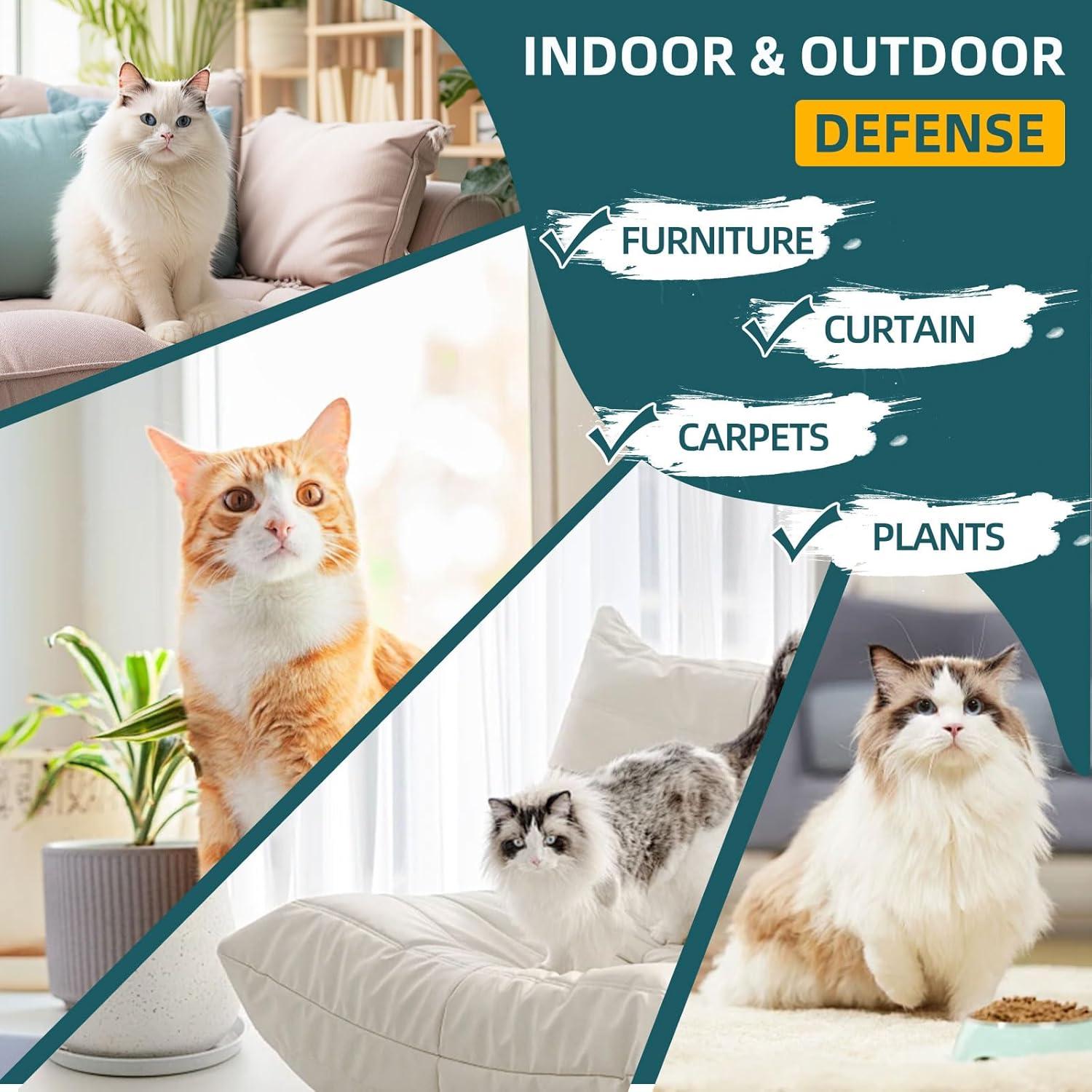 Spray Repelente para Gatos Genérico 200ML - Natural y Seguro