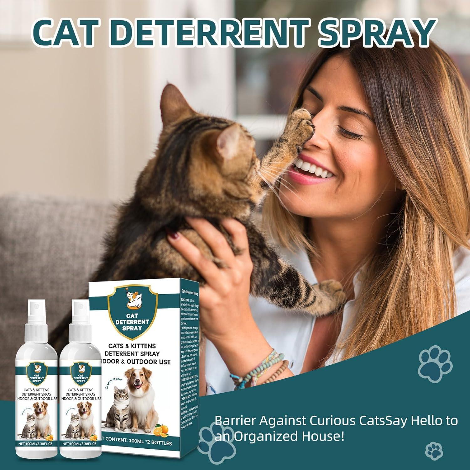 Spray Repelente para Gatos Genérico 200ML - Natural y Seguro