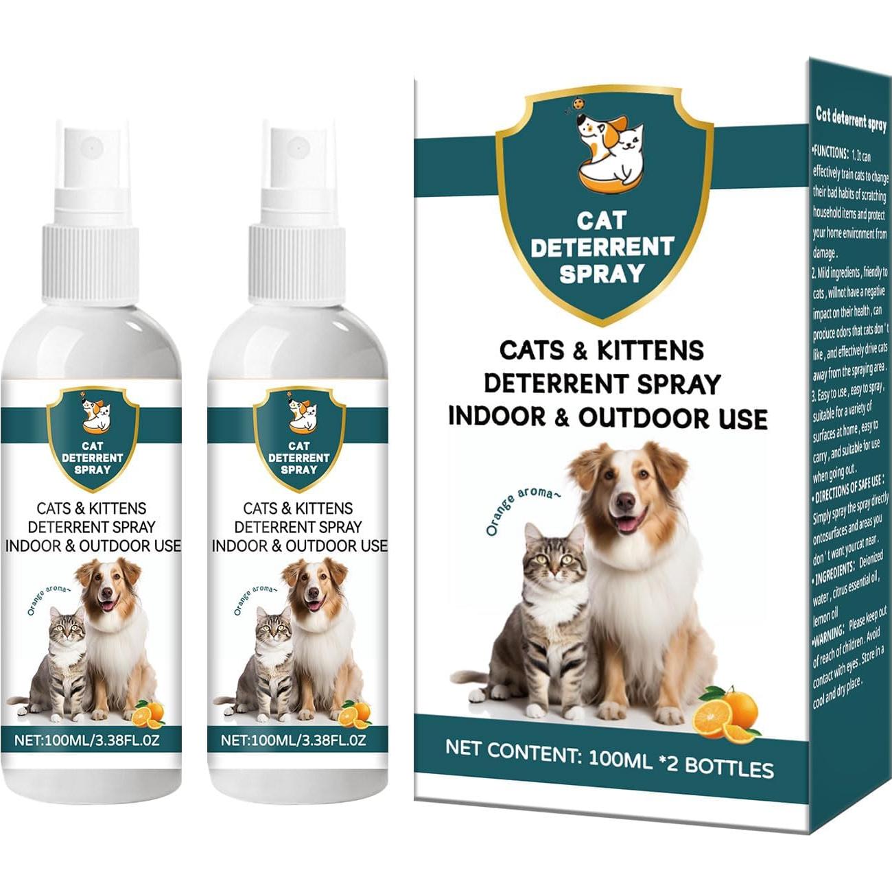 Spray Repelente para Gatos Genérico 200ML - Natural y Seguro