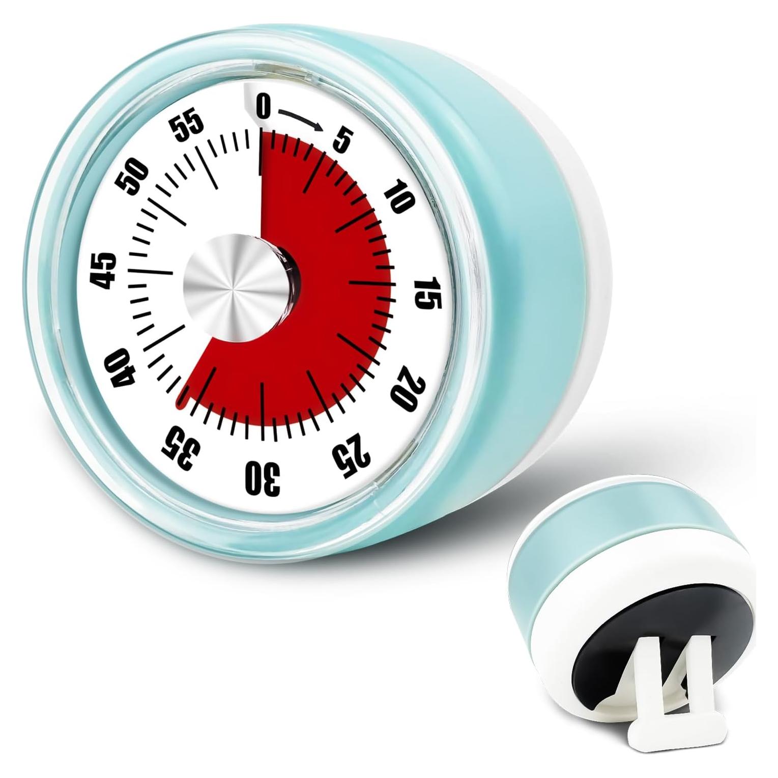 Temporizador de Cocina Mecánico Accoglie Azul 0-60 Minutos